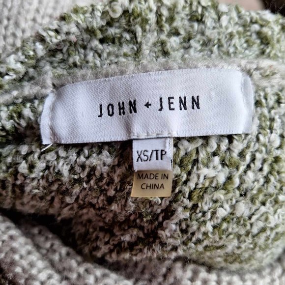 John + Jenn by Anthropologie Colorblock Fuzzy Knit Sweater Size XS - Picture 8 of 8